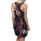 Floral Fusion Surrender - Women's Cut & Sew Racerback Dress