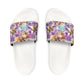 Abstract Irisies - Women's Strap Sandals