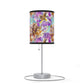 Abstract Irisies - Lamp on a Stand