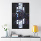 Right on Blue – Striking Modern Wall Art on Framed Gallery Wrapped Canvas