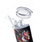 Greetings - Skinny Tumbler with Straw, 20oz