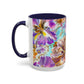 Abstract Irisies - Mug