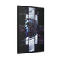 Right on Blue – Striking Modern Wall Art on Framed Gallery Wrapped Canvas