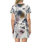 Floral Ink - T-Shirt Dress