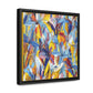 Wild Radiance – Original Artwork on Framed Gallery Wrap Canvas