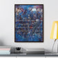 Ethereal Drift – Abstract Modern Art Printed on a Gallery Wrap Framed Canvas