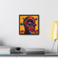 One Eye Forward – Modern Abstract Sci-Fi Wall Art Print on Framed Gallery Wrap Canvas