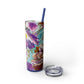 Abstract Irisies - 20oz Tumbler with Straw