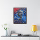 Cybryo – Futuristic Sci-Fi Wall Art Print on Framed Gallery Wrap Canvas