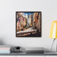 I Hadn't Seen That Before – Cosmic Canyon Modern Wall Art Print on Framed Gallery Wrap Canvas