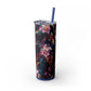 Greetings - Skinny Tumbler with Straw, 20oz