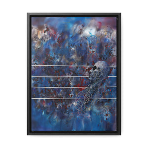 Ethereal Drift – Abstract Modern Art Printed on a Gallery Wrap Framed Canvas