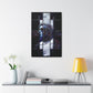 Right on Blue – Striking Modern Wall Art on Framed Gallery Wrapped Canvas