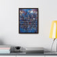 Ethereal Drift – Abstract Modern Art Printed on a Gallery Wrap Framed Canvas