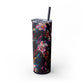 Greetings - Skinny Tumbler with Straw, 20oz