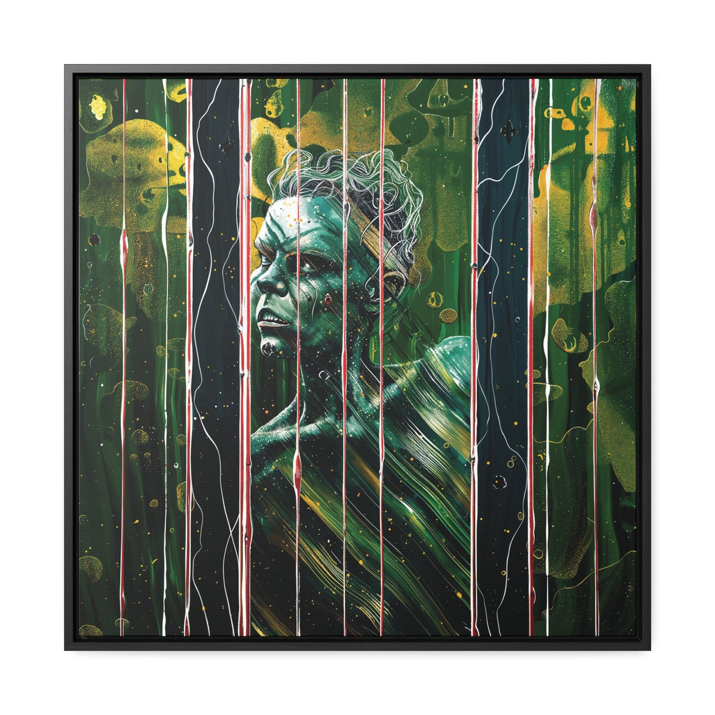 Forest Nymph - Original Art on Framed Gallery Wrap Canvas