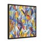 Wild Radiance – Original Artwork on Framed Gallery Wrap Canvas