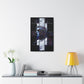 Right on Blue – Striking Modern Wall Art on Framed Gallery Wrapped Canvas