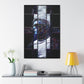 Right on Blue – Striking Modern Wall Art on Framed Gallery Wrapped Canvas