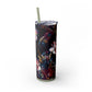 Greetings - Skinny Tumbler with Straw, 20oz