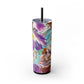 Abstract Irisies - 20oz Tumbler with Straw