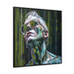 Green Bliss - Original Art on Framed Gallery Wrap Canvas