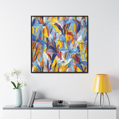 Wild Radiance – Original Artwork on Framed Gallery Wrap Canvas