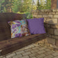 Abstract Irisies - Outdoor Pillow