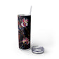 Greetings - Skinny Tumbler with Straw, 20oz