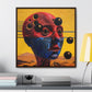 A Bit of Each – Futuristic Abstract Wall Art Print on Framed Gallery Wrap Canvas