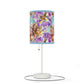 Abstract Irisies - Lamp on a Stand