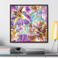 Abstract Irisies – Framed Gallery Wrap Canvas