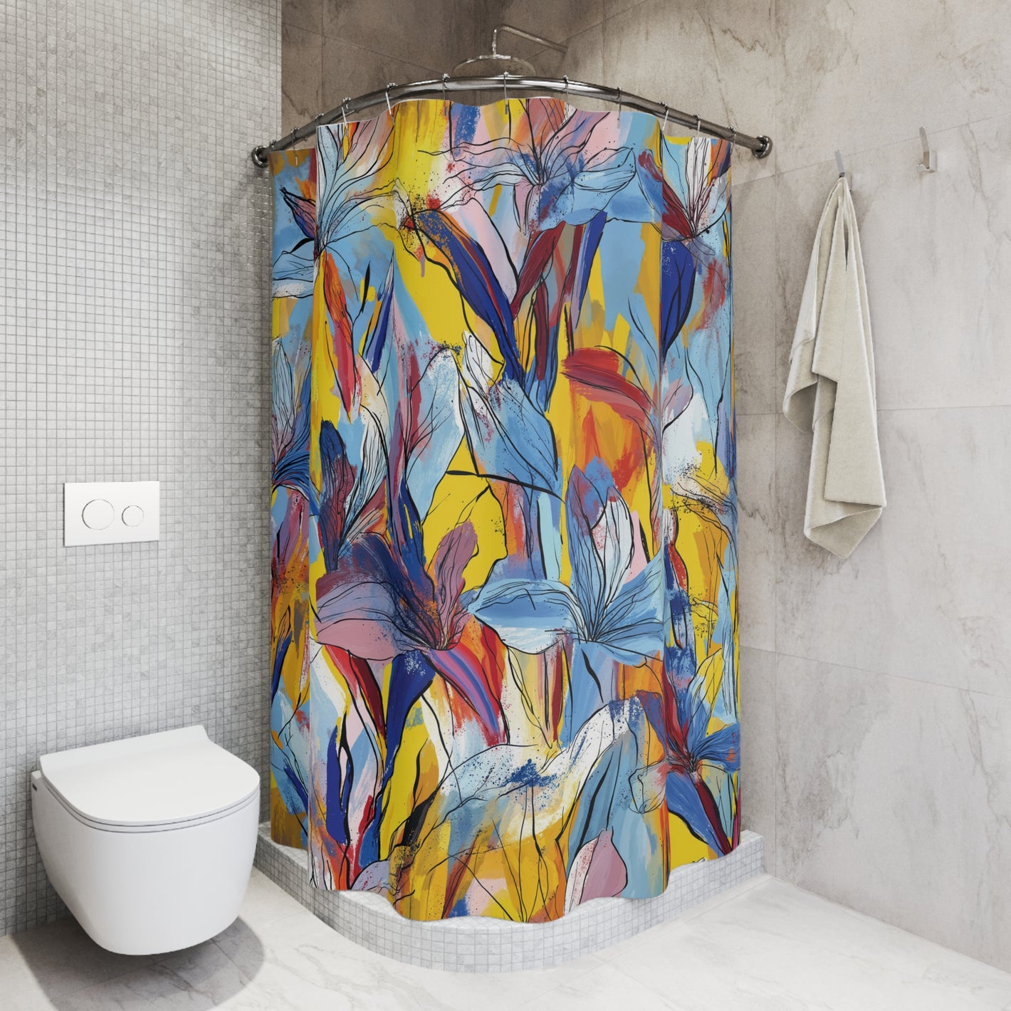 Wild Radiance - Shower Curtain